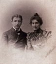 М.А. Врубель и Н.И. Забела-Врубель. 1890-е. ОР ГРМ. ф. 85, ед. хр. 194, л. 1