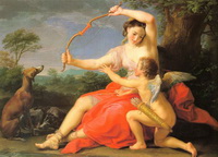 Диана и Купидон (П. Батони, 1761 г.)