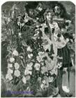 Врубель М.А. Фауст и Маргарита в саду. 1896. Эскиз декоративного панно для готического кабинета в доме А.В.Морозова