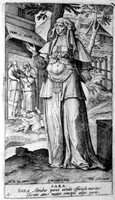 Гравюра Сарры, Hans Collaert около 1581 г